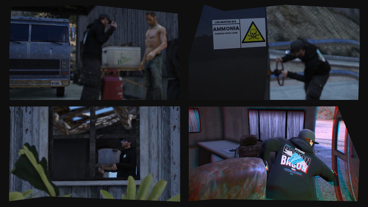 Producing meth on Homebase Roleplay